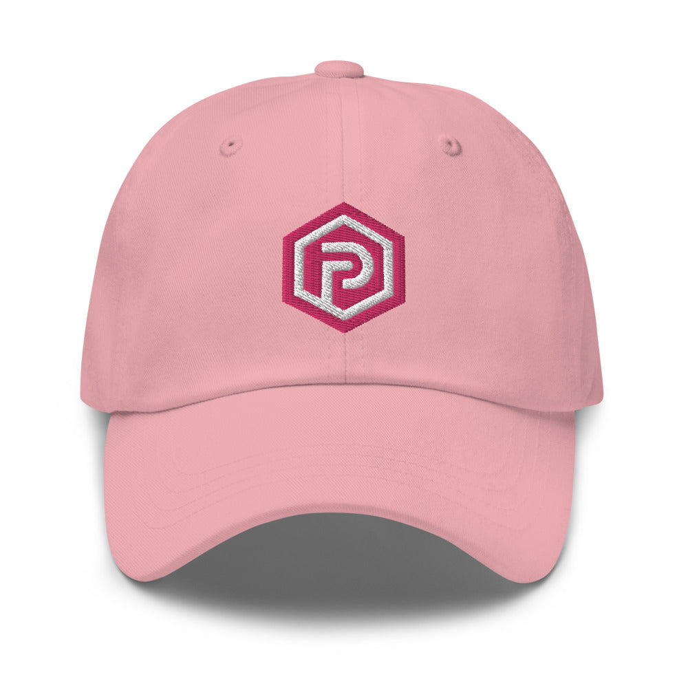 Pink Hexagon Hat