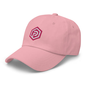 Pink Hexagon Hat