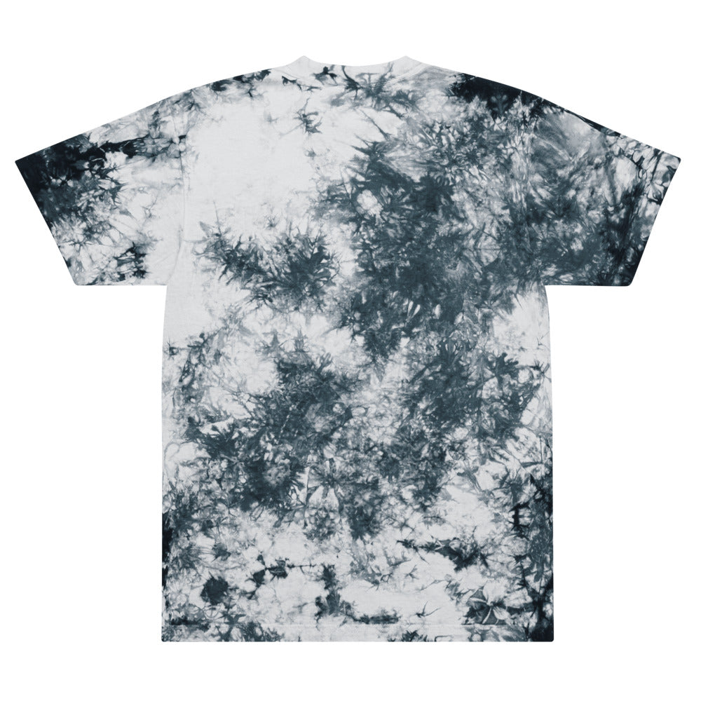 Hexagon Oversized tie-dye t-shirt