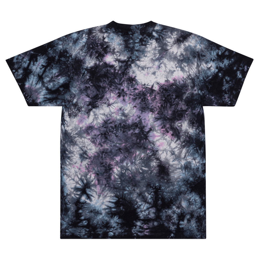 Hexagon Oversized tie-dye t-shirt