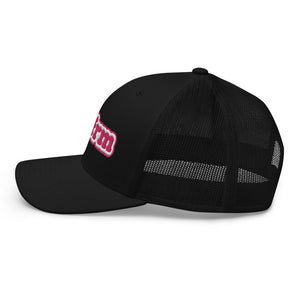 Pink Bubble Trucker Hat