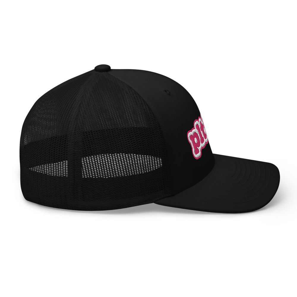 Pink Bubble Trucker Hat