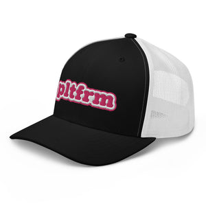 Pink Bubble Trucker Hat