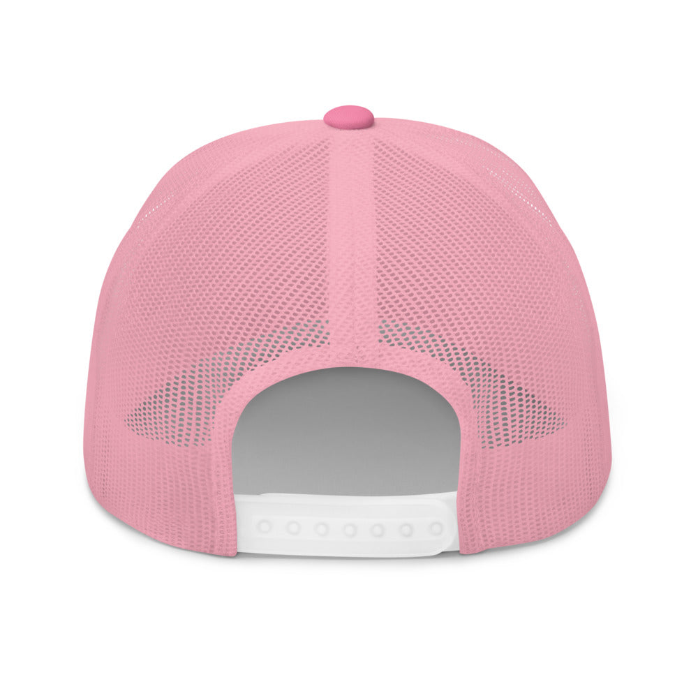 Pink Bubble Trucker Hat