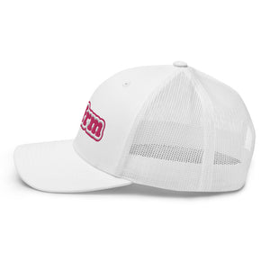 Pink Bubble Trucker Hat
