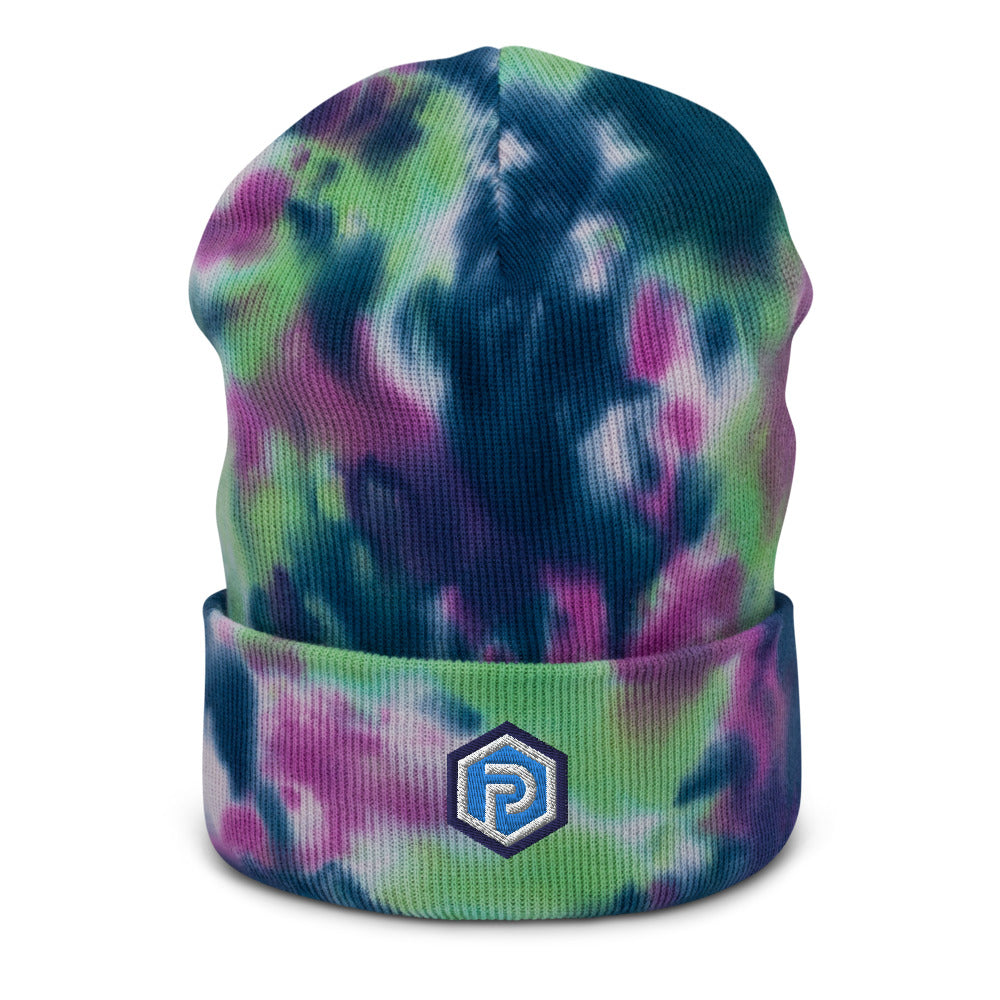 Hexagon Tie-dye beanie