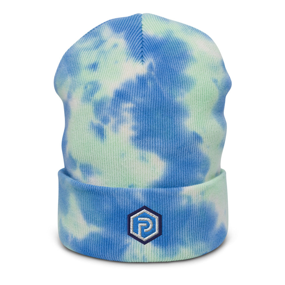 Hexagon Tie-dye beanie