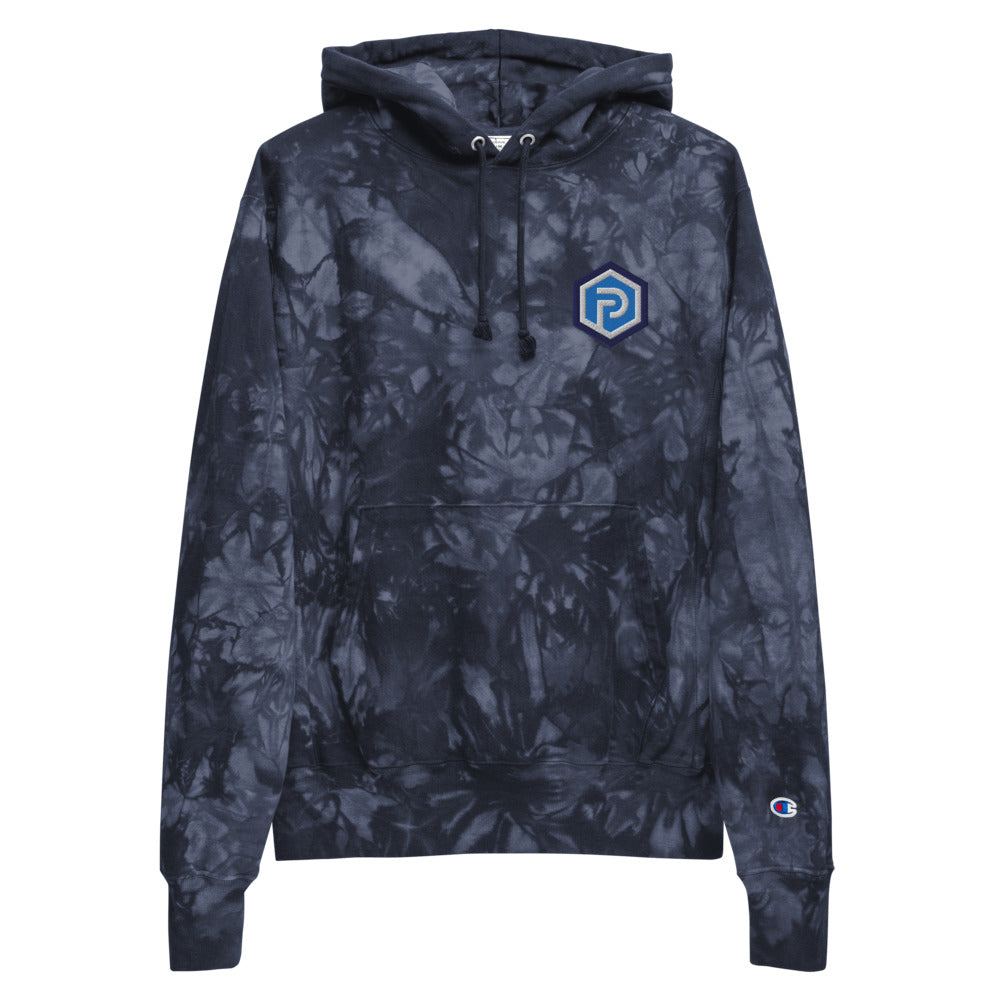 HEXAGON tie-dye hoodie