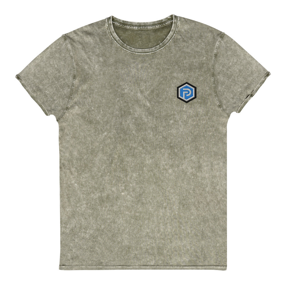 Hexagon Denim T-Shirt