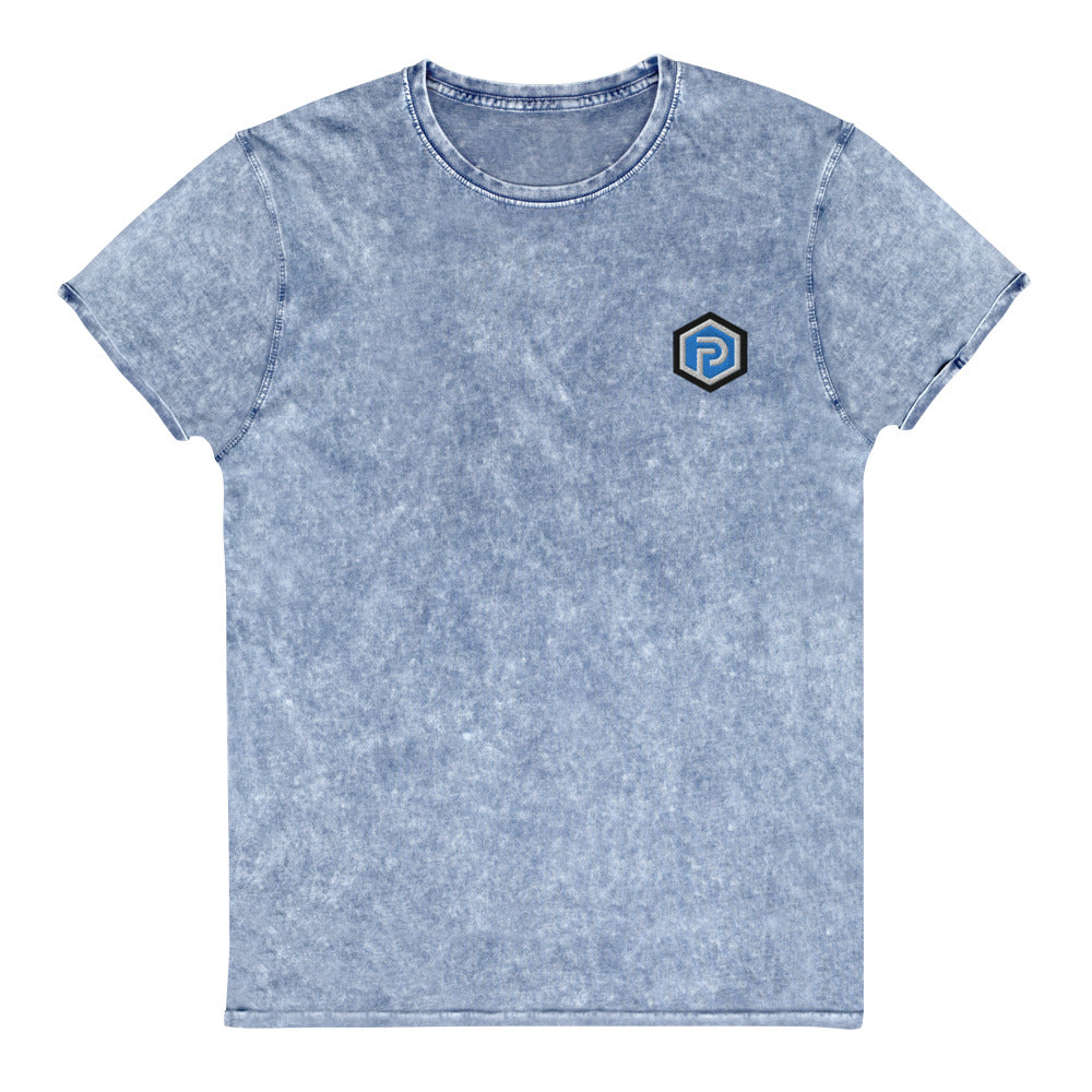 Hexagon Denim T-Shirt